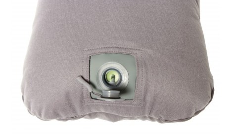 Exped REM pillow achterkant met ventiel