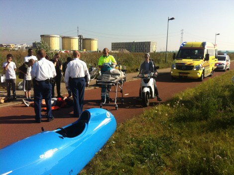 Na de aanrijding met Quest