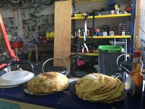 Pannenkoeken made by Ligfietsshop