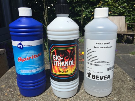 V.l.n.r.: heet, heter, heetst