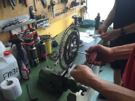 Vervanging cranks op Quest #644