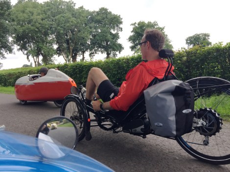 Dave in de optocht van de GOL