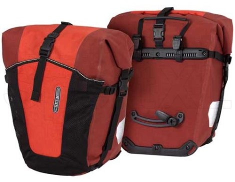 Ortlieb's Back-roller Pro Plus is verkrijgbaar in rood en zwart