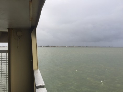 Rustige waddenzee, de wind valt mee