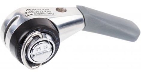 Schakelhendel op de trike