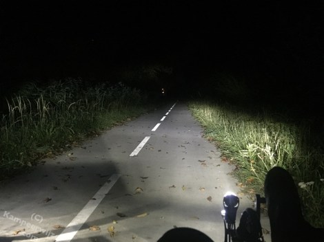 De trikes geven goed licht