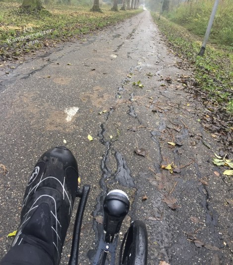 Gelaste scheuren in slecht wegdek