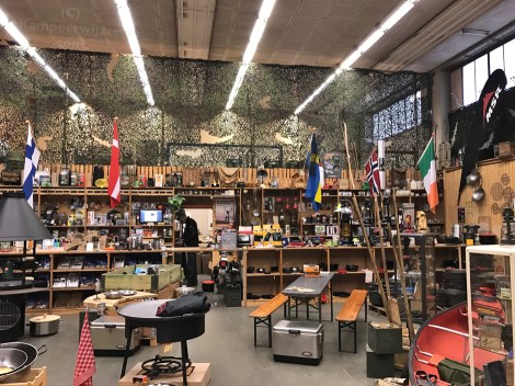 Interieur Qvist met toonbank